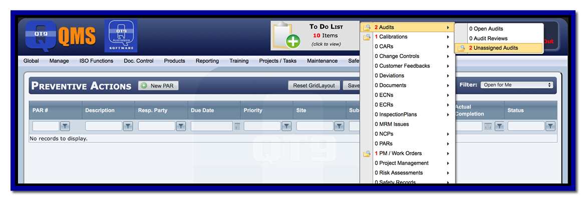 Total Quality Management System